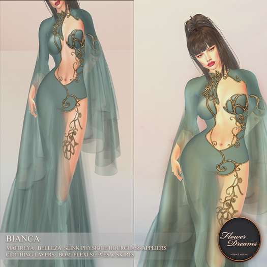 .:FlowerDreams:.Bianca - aqua  