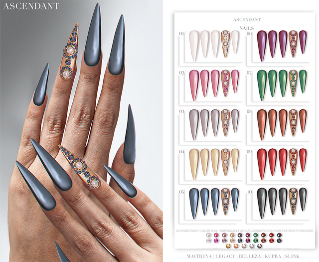 Ascendant - Mars Nails Fatpack