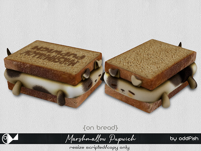 ODd Pupwich On Bread