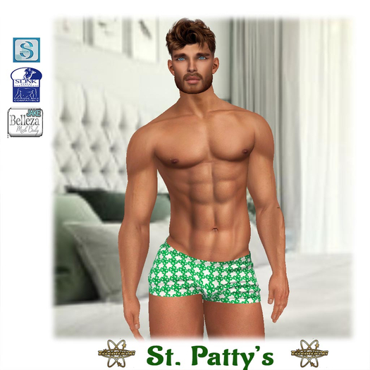 ~Exi~ Boxers St Patty's 2021 Irish Hearts