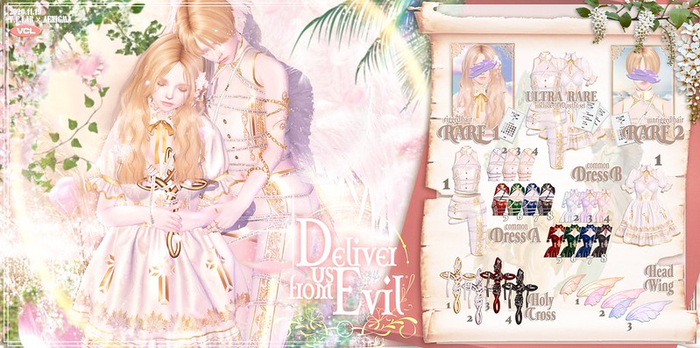 [V.C.LAB] Deliver Us From Evil GACHA. head wing 01