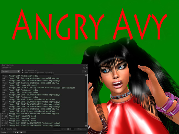 *Angry Avy* (Box)
