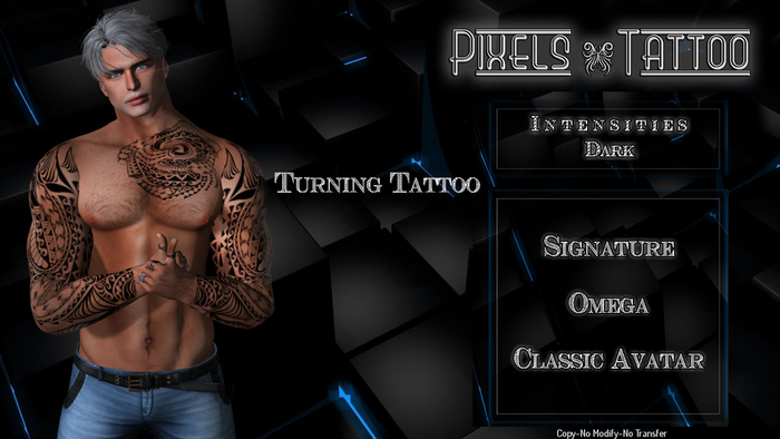 Pixels - Turning Tattoo Signature vendor