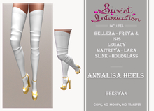 ::Sweet Intoxication:: Annalisa Heels - Beeswax