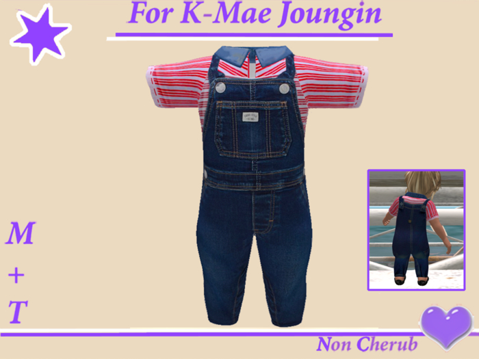 Jumper jeans red shirt