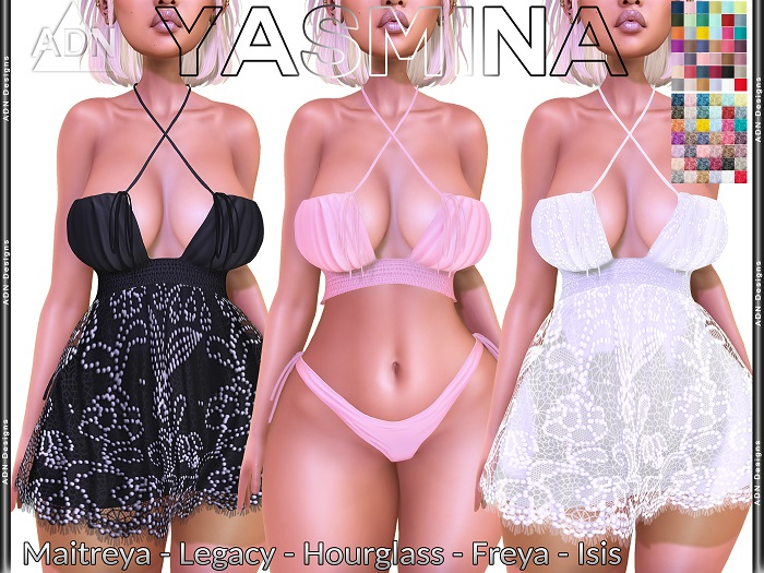ADN YASMINA Maitreya Legacy Hourglass Freya Isis