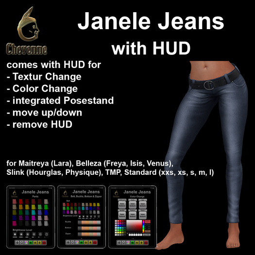 Cheyenne's Janele Jeans - DEMO