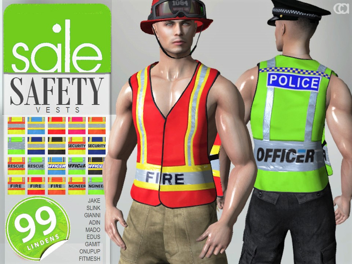 [CA] PROMO SAFETY VESTS GENTS