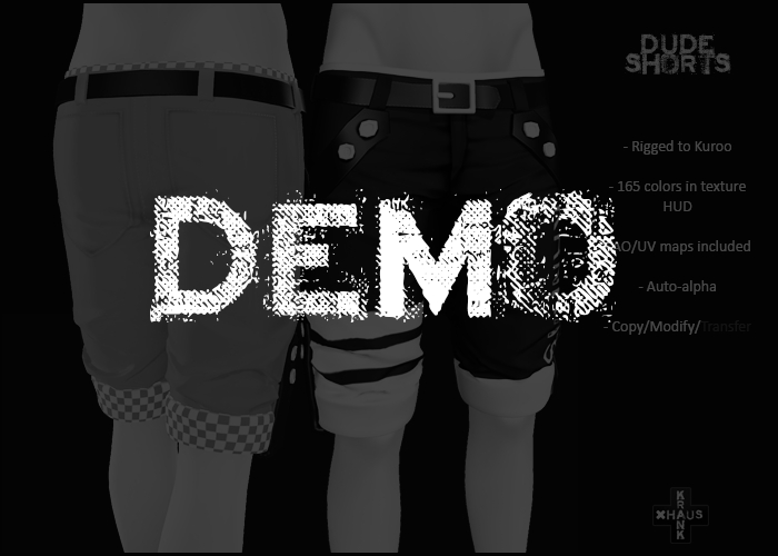 krankhaus - Dude Shorts - Kuroo DEMO