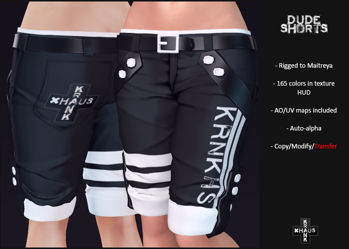 krankhaus - Dude Shorts - Maitreya