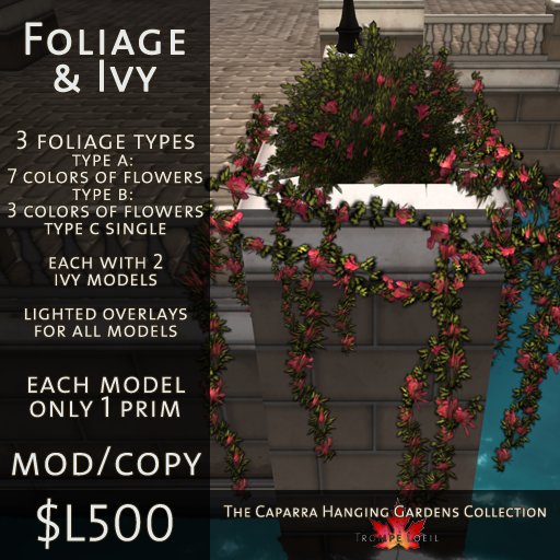 Trompe Loeil - Caparra Foliage & Ivy