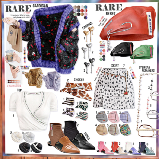 `M.BIRDIE / Lozo Look. CHOKER 3