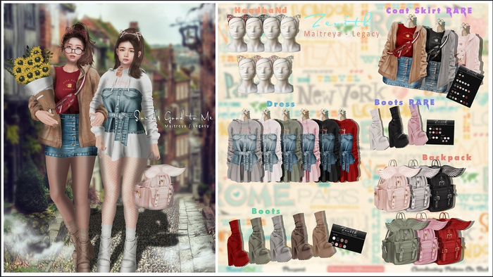 =Zenith=Sounds Good to Me Backpack (Black)