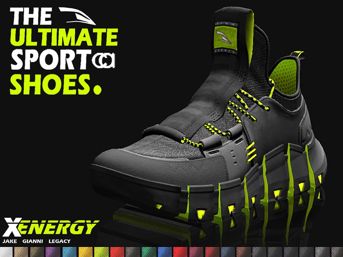 [CA] X ENERGY SPORT SNEAKERS