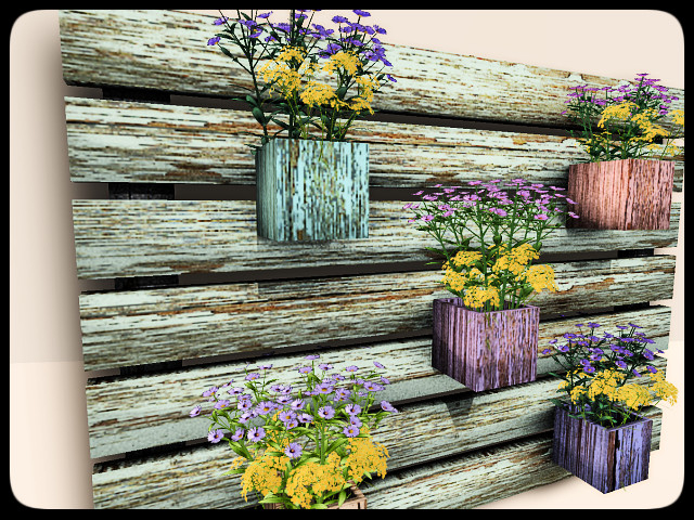 [AE] Garden Store - Wisteria Wall Flower Pallet
