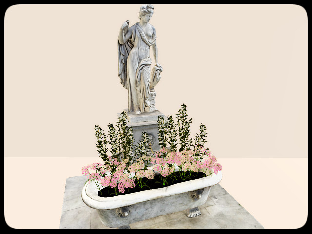 [AE] Garden Store - Bath House Maiden (Peach)