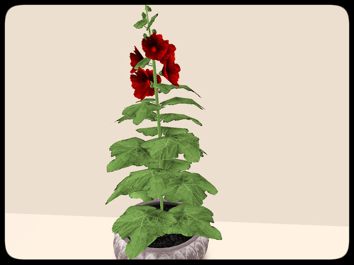 [AE] Garden Store - Miranda Flower Pot  - Red