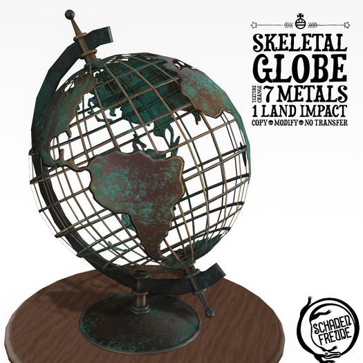 Schadenfreude Skeletal Globe