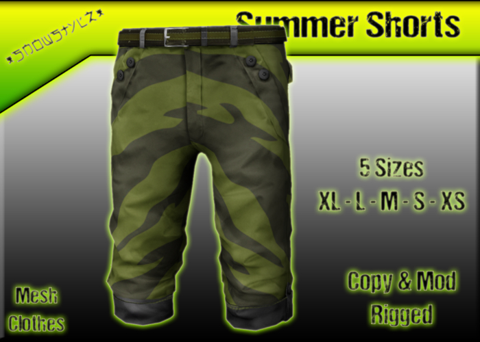 *SnoWStylZ* Summer Shorts