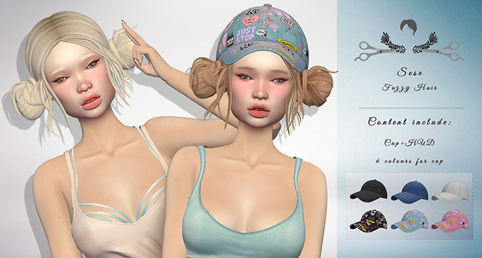 Sese. Fuzzy. Hair - Browns