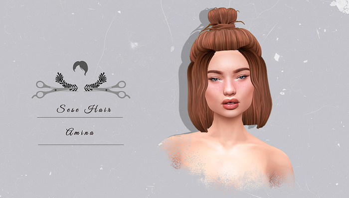 Sese. Amina. Hair - Pastels