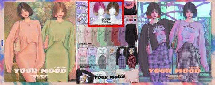 AMITOMO - YOUR MOOD GACHA - RARE