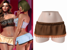 -[ vagrant ]- Angelica Skirt - Chocolate