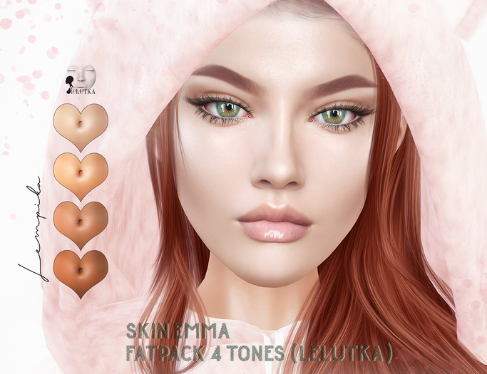 Lempika - Emma Skin Lelutka FATPACK
