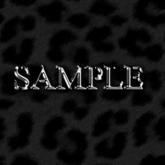Zoy Texture [ Leopard Skin 03 ] Seamless - Black