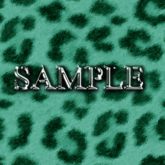 Zoy Texture [ Leopard Skin 03 ] Seamless - Mint