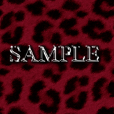 Zoy Texture [ Leopard Skin 03 ] Seamless - Red