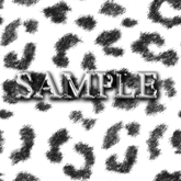 Zoy Texture [ Leopard Skin 03 ] Seamless - White