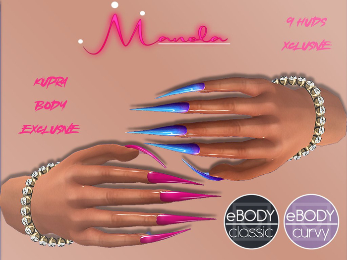 :.M.:eBody Nails Fat Pack