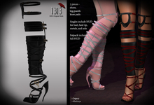 (*<*) 1313 Helena Sandals - Black