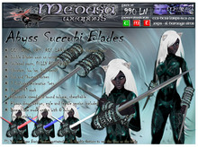 ~ Medusa Weapons ~ Abyss Succubi Blade (Boxed)