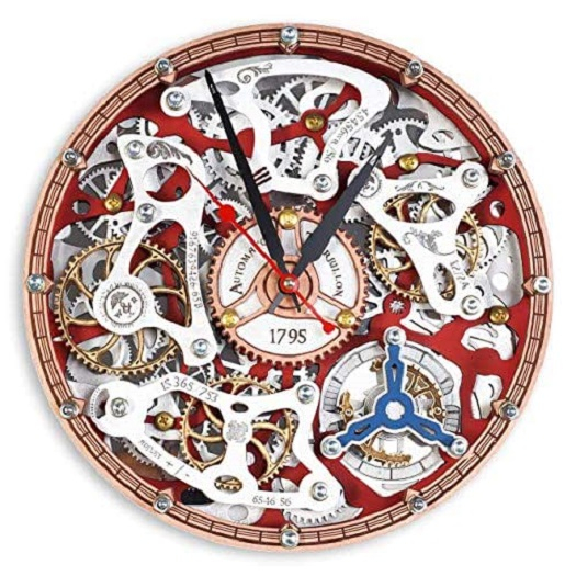 Wall Clock-Steampunk-Tourbillon