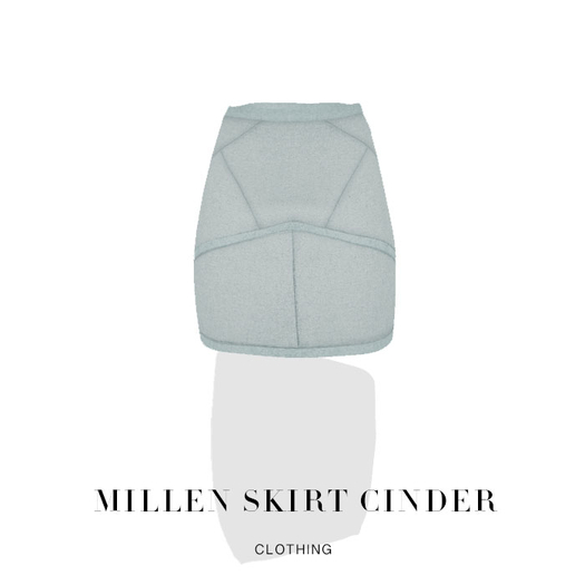 MULLOY - Millen Skirt Cinder