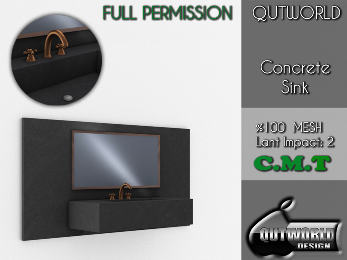 .::QUTWORLD Concrete Sink::.FP