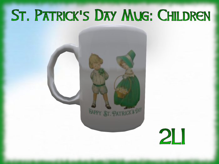 Mug: St. Patricks Day : Children (Boxed)