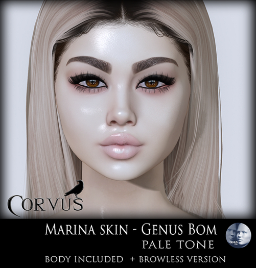 Corvus : Marina Skin Genus BOM - Pale