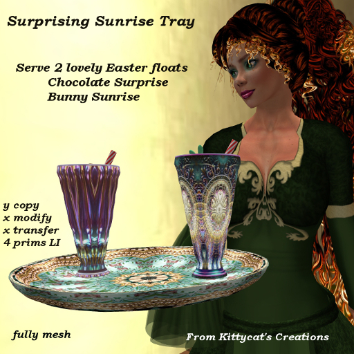 Surprising Sunrise Tray box