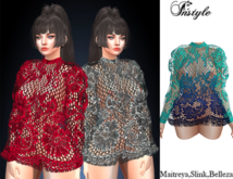 InStyle-Lace Tunic Chameleon /Maitreya,Slink,Belleza/-PROMO action until 25. 03. New InStyle products