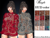 InStyle-Lace Tunic Fatpac-HUD/Maitreya,Slink,Belleza/