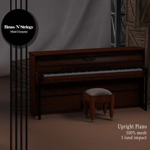 Upright Piano "Prop" BnS