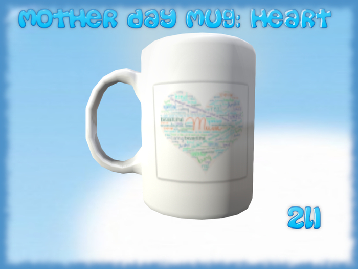 Mug: Mother's Day, Heart (Boxed)
