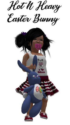 Hot N Heavy - Easter Bunny Blue