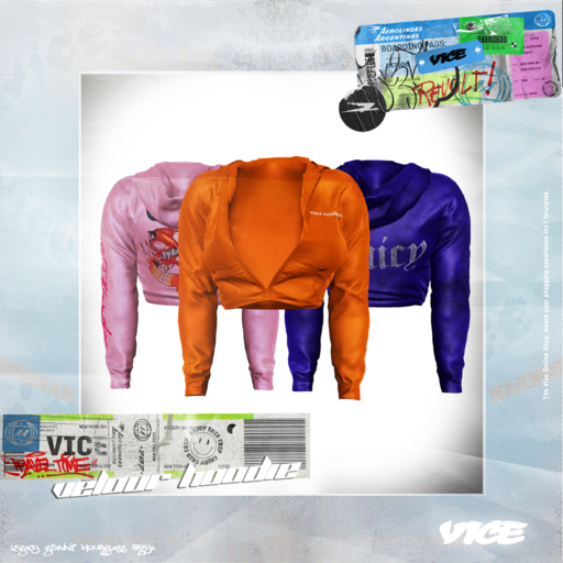 VICE - Dion Velour Sweater "FATPACK"