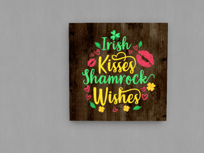 Irish Wood Sign (St. Patrick's Day)