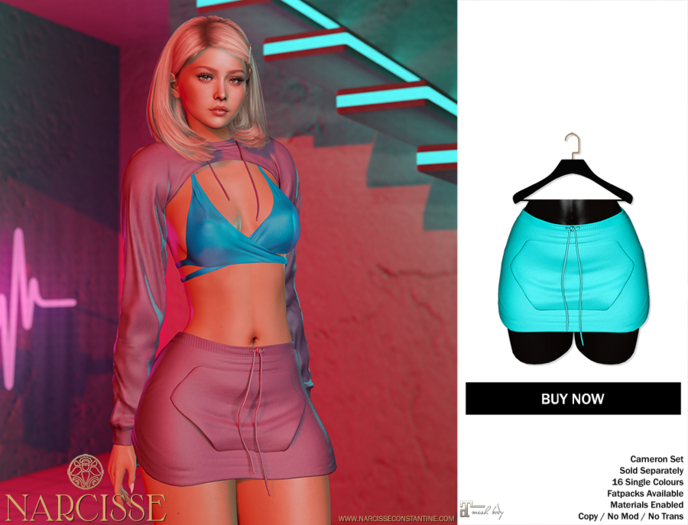 -Narcisse- ADD Cameron Skirt - Florida
