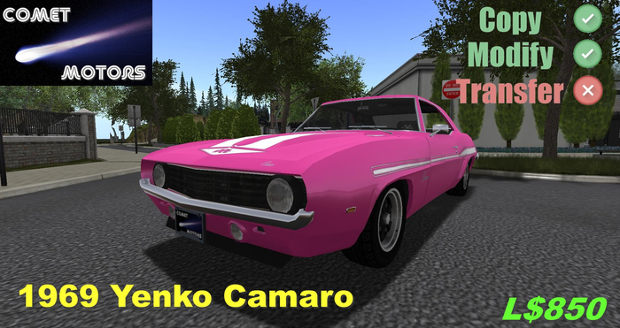 1969 Yenko Camaro Tribute